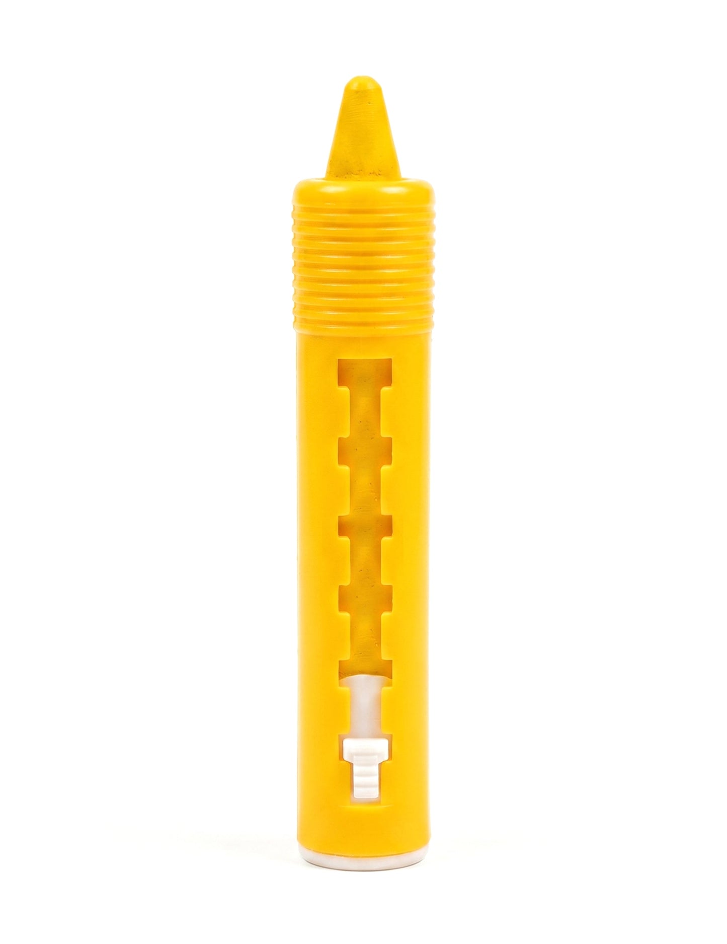 Lápiz maquillaje amarillo retráctil