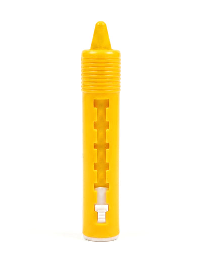 Lápiz maquillaje amarillo retráctil
