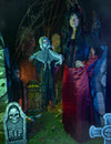 Decoración animada Ghoul espectral para colgar 80 cm