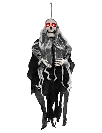 Decoración animada Ghoul espectral para colgar 80 cm