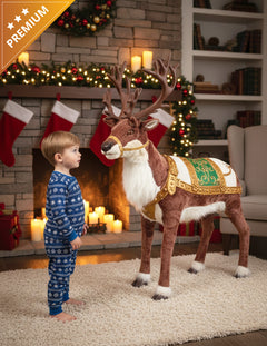 Decoración Personajes de Navidad Reno