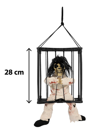 Decoración animada colgante fantasma de prisionero 28 x 23 x 9,5 cm