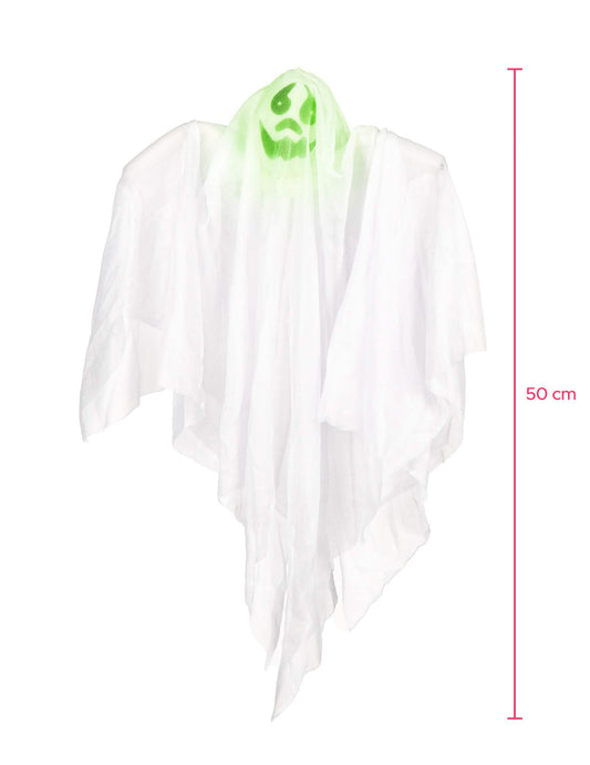 Dimensiones de la decoración fantasma luminosa para halloween