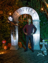 Decoración hinchable para la entrada del cementerio, 240 cm