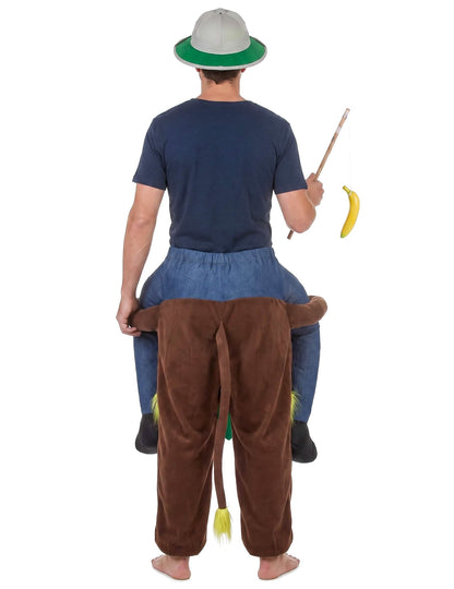 Disfraz de hombre sobre mono para adulto