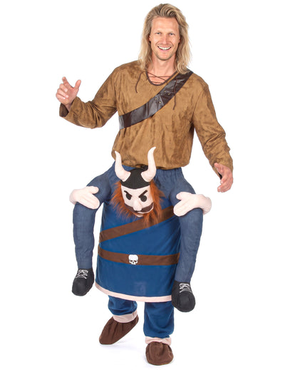 Disfraz hombre a caballito vikingo adulto