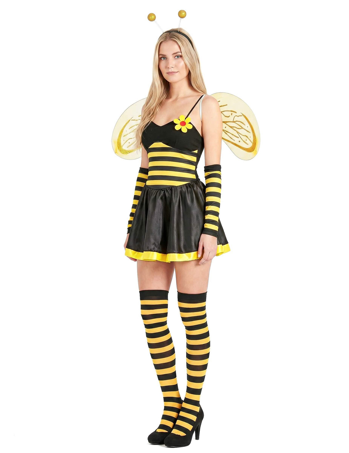 Disfraz de abeja para mujer flor
