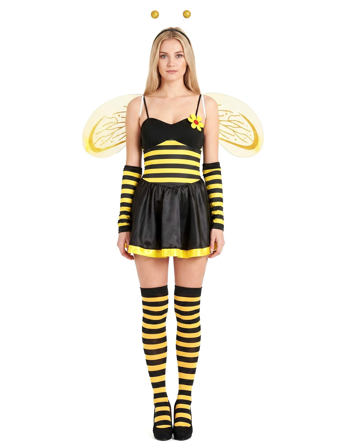 Disfraz de abeja para mujer flor