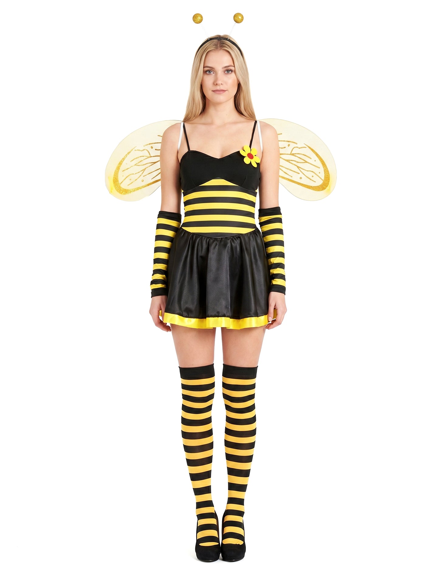 Disfraz de abeja para mujer flor