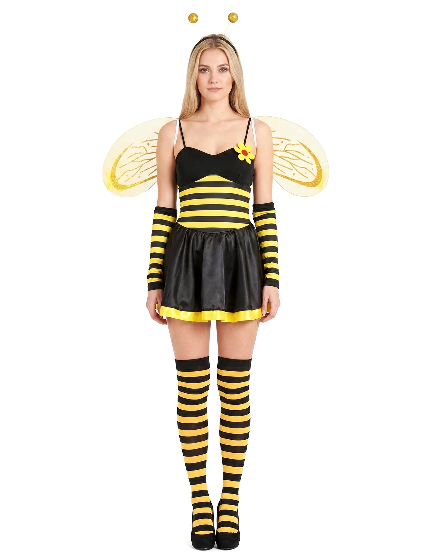 Disfraz de abeja para mujer flor