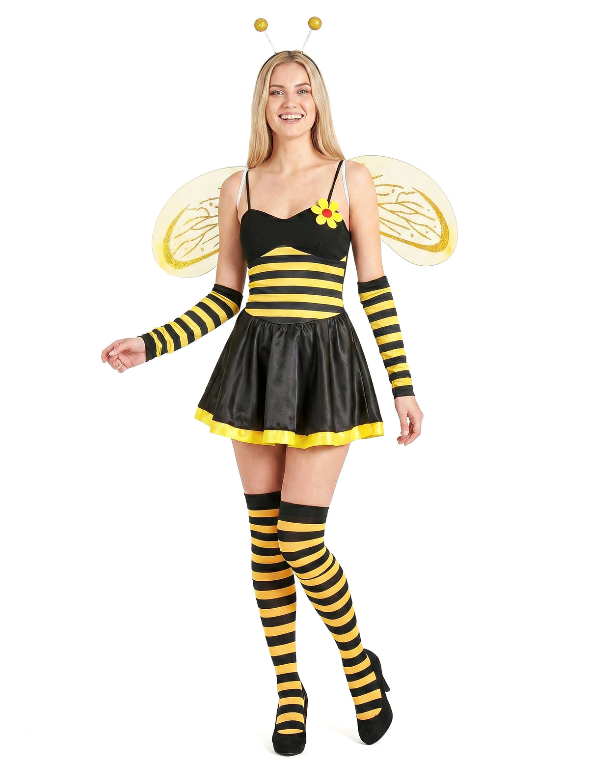 Disfraz de abeja para mujer flor