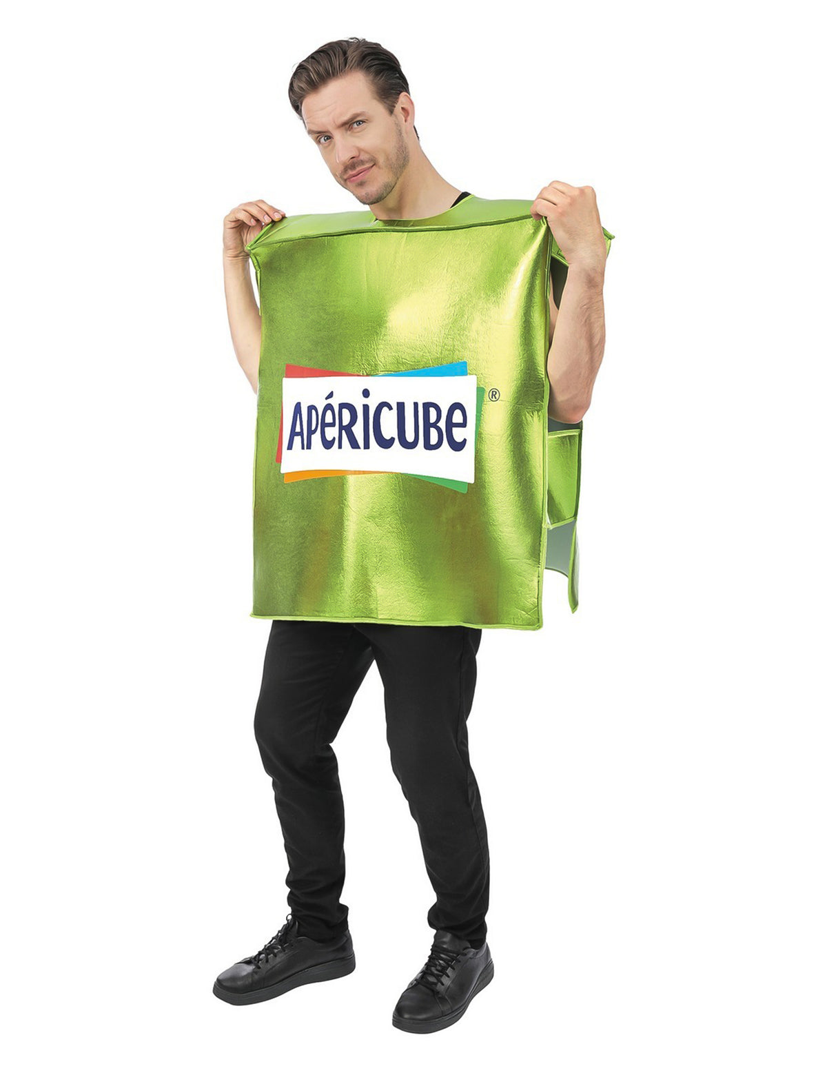 Disfraz de Apéricube™ verde para adulto