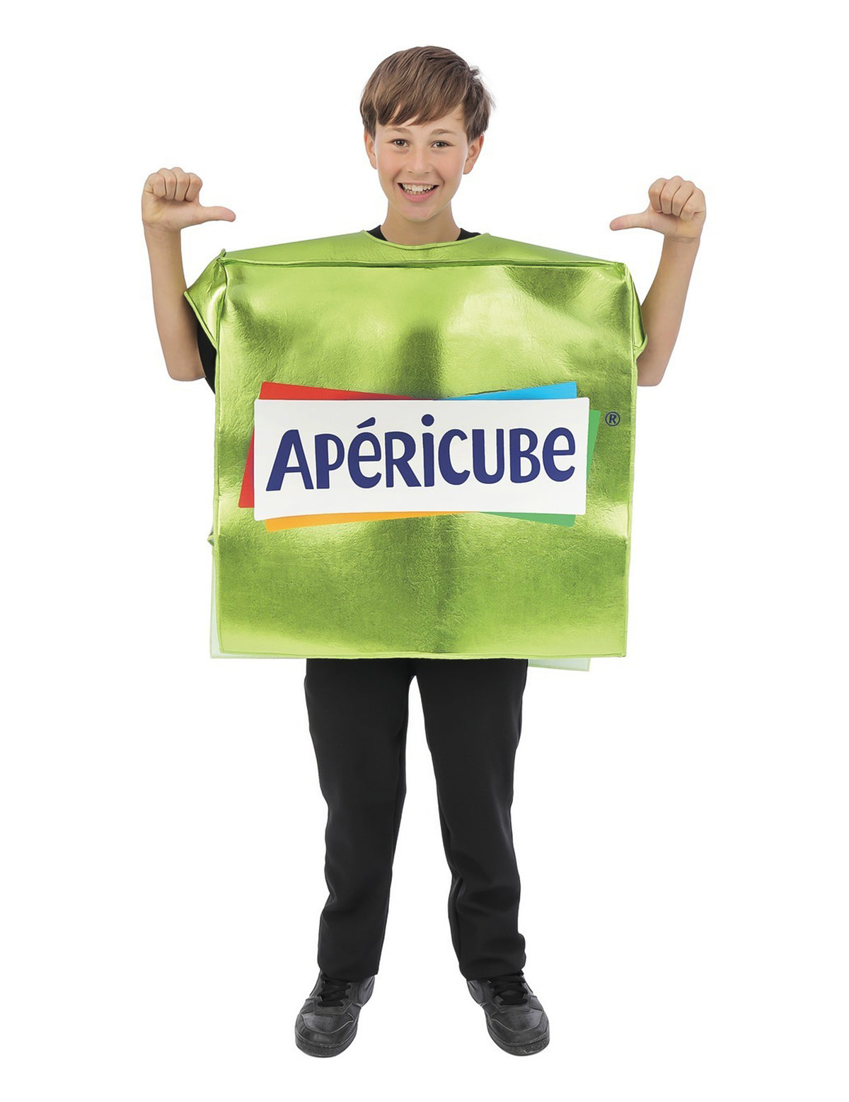 Disfraz de Apéricube™ verde para niños