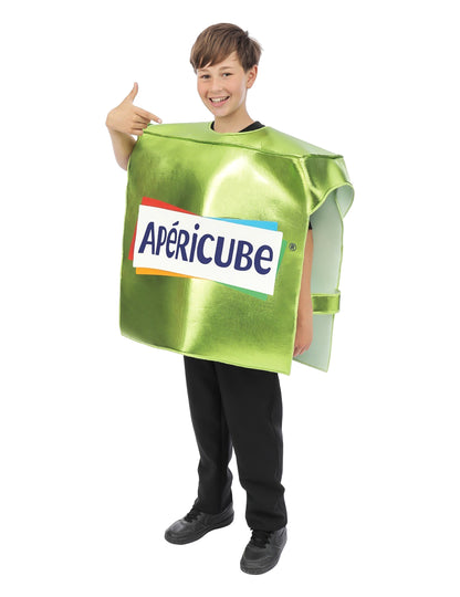 Disfraz de Apéricube™ verde para niños