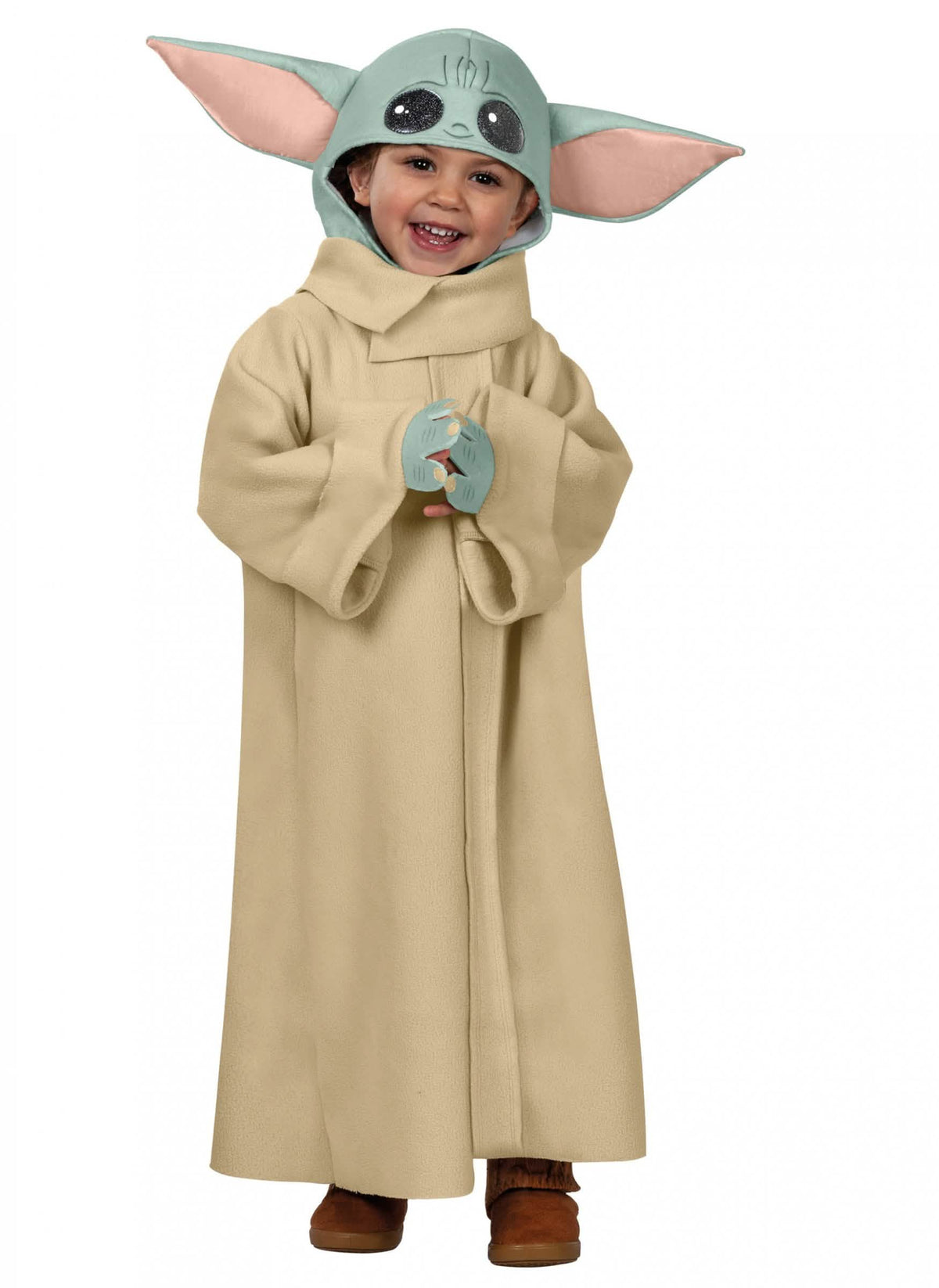 Déguisement bébé Yoda Star Wars The Mandalorian pour enfant beige et vert