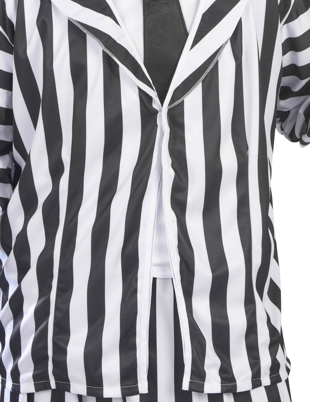 Déguisement Beetlejuice™ pour homme à rayures noires et blanches