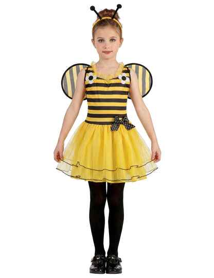 Disfraz de abeja flores niña