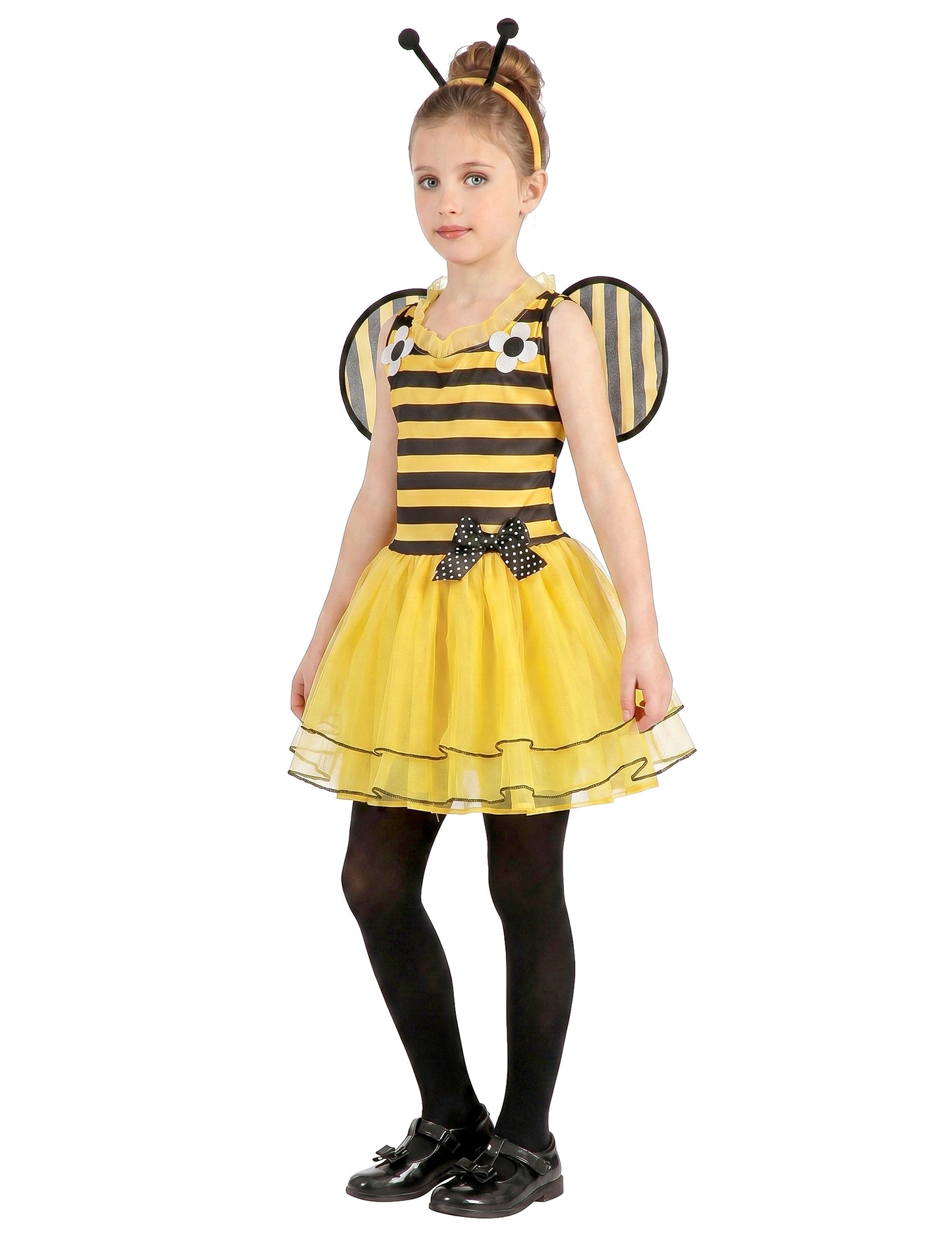Disfraz de abeja flores niña