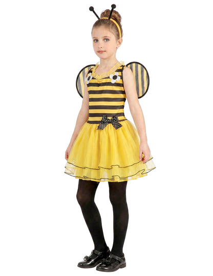 Disfraz de abeja flores niña