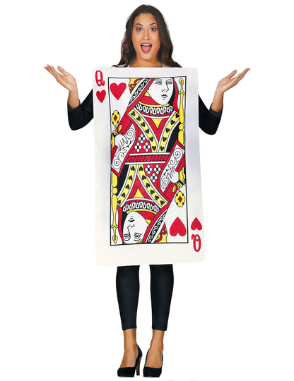 Disfraz reina de corazones para mujer