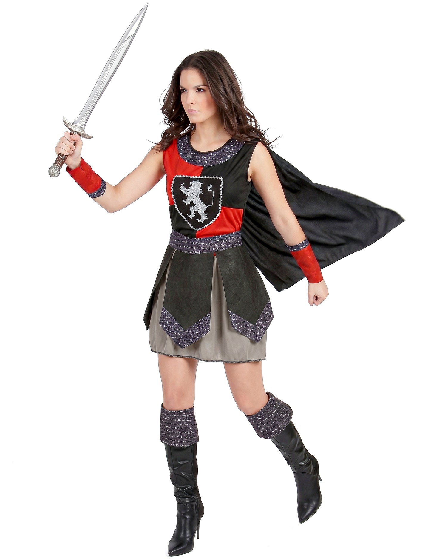 Disfraz caballero medieval mujer