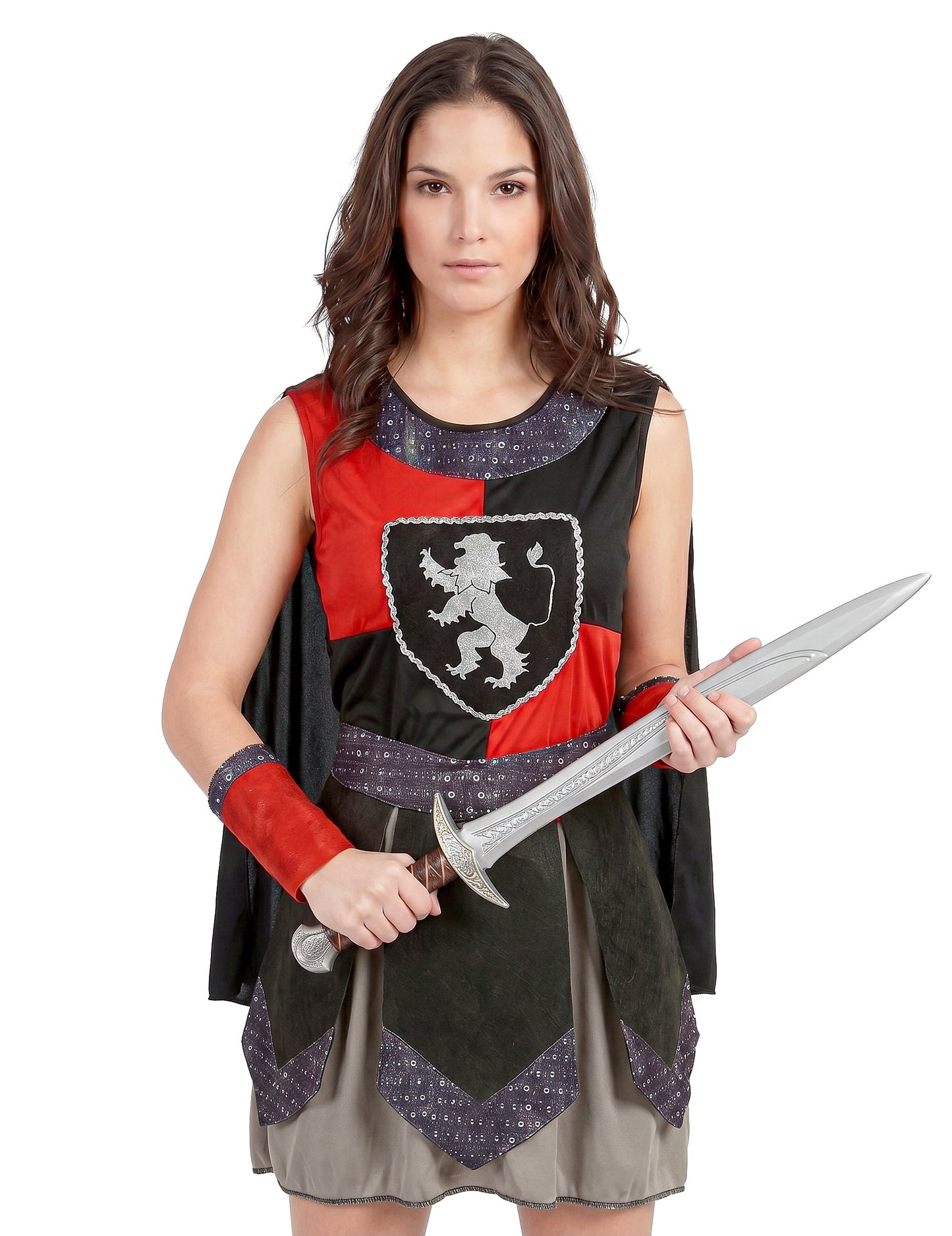 Disfraz caballero medieval mujer