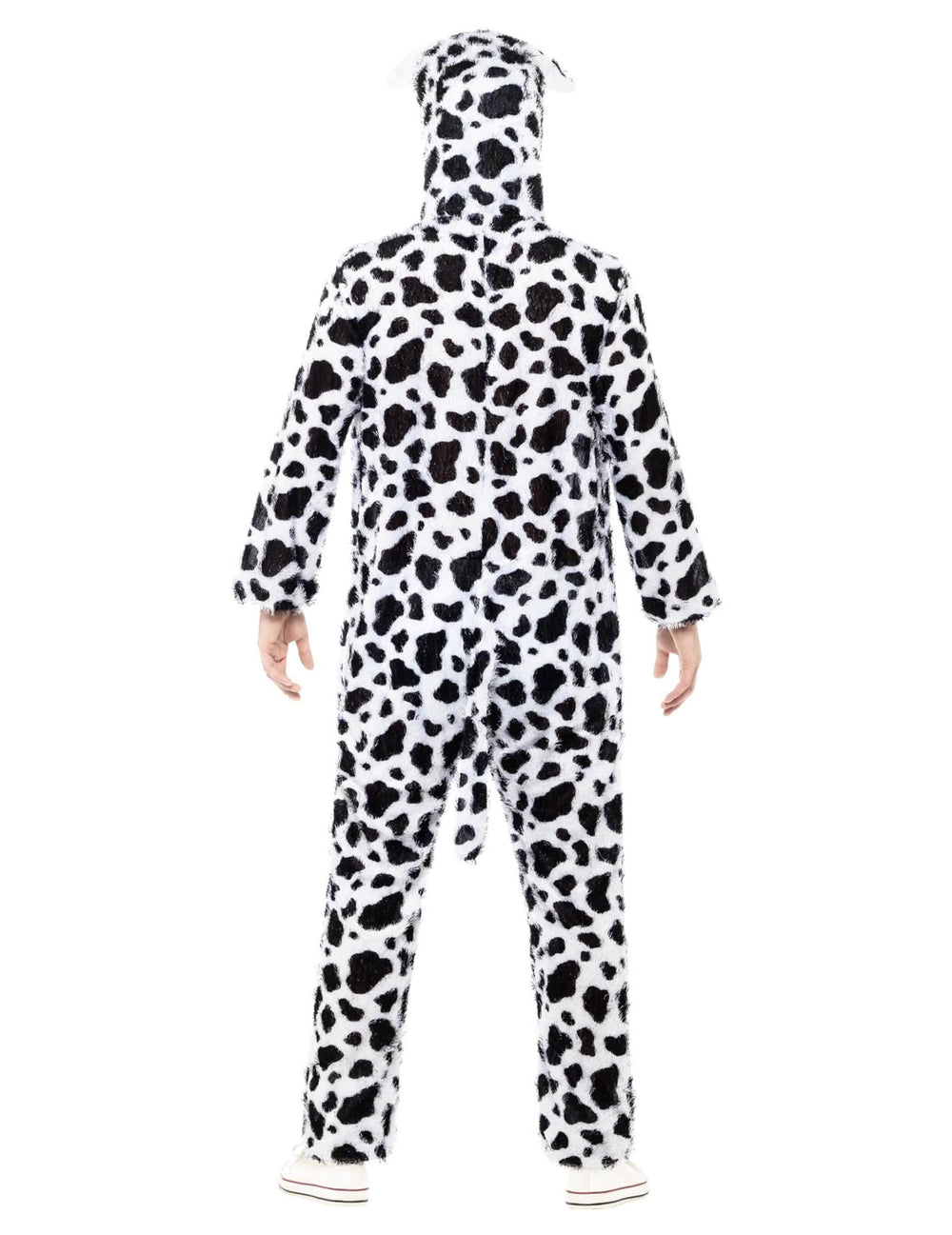 Vue de dos du déguisement de chien dalmatien pour adulte