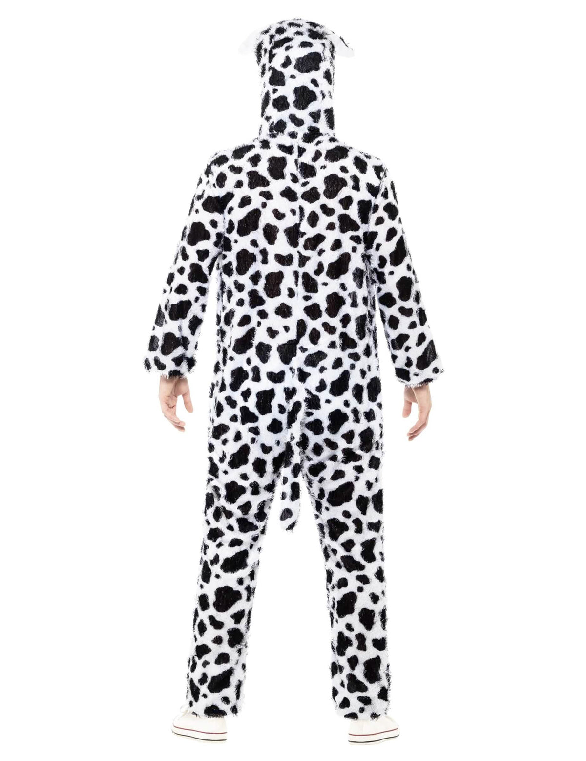 Vue de dos du déguisement de chien dalmatien pour adulte