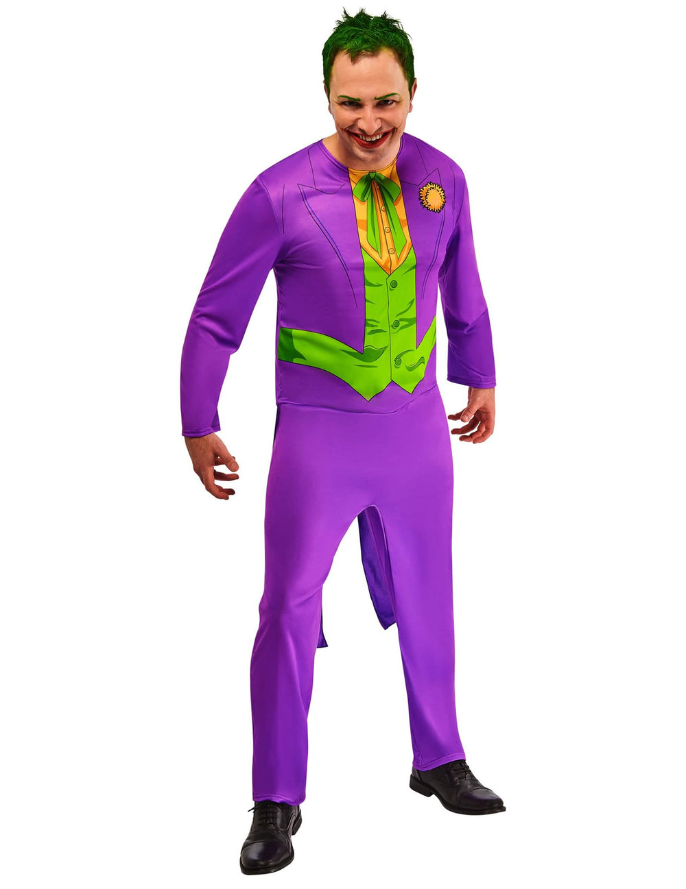 Vue d'ensemble du déguisement classique Joker™ pour adulte