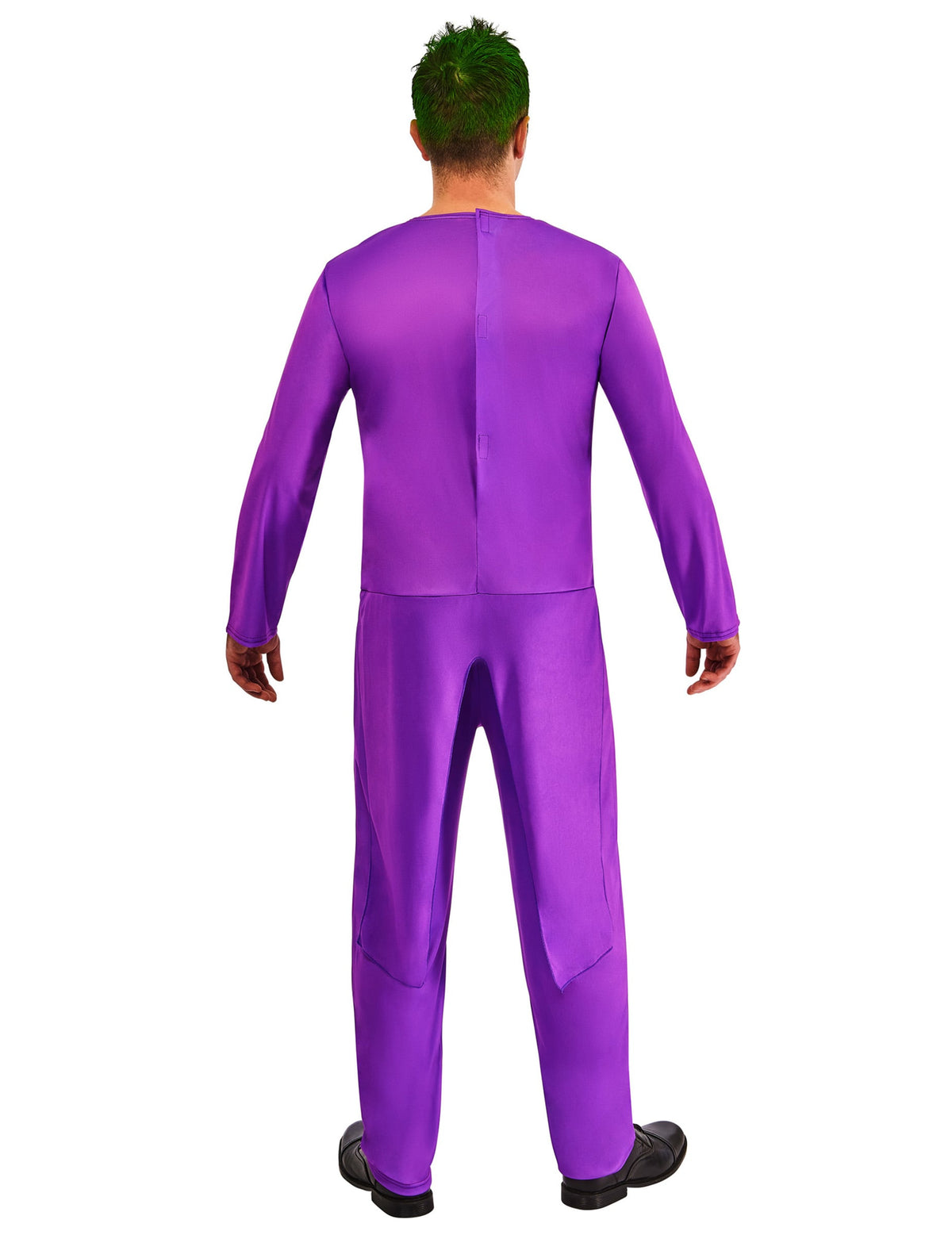Déguisement classique Joker pour adulte violet vue de dos