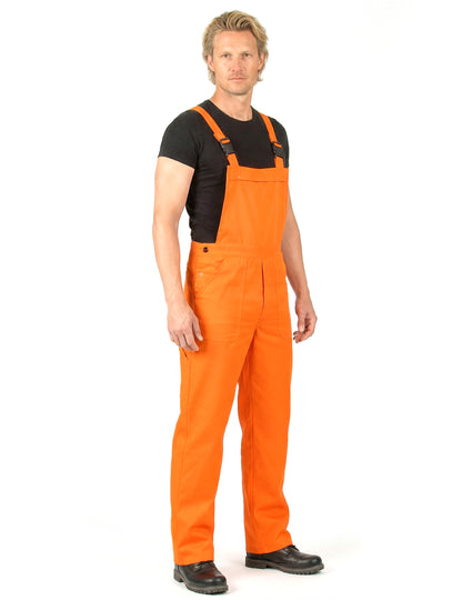 Disfraz traje naranja fluo adulto