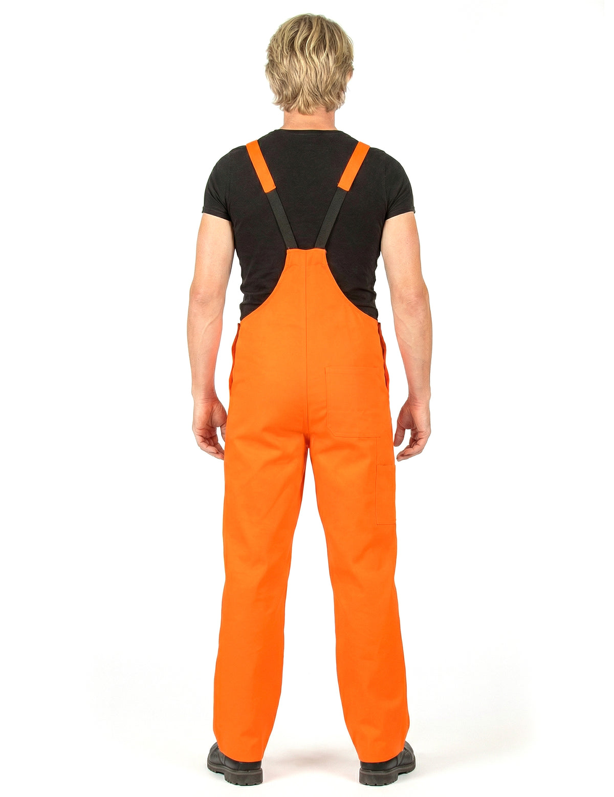 Disfraz traje naranja fluo adulto