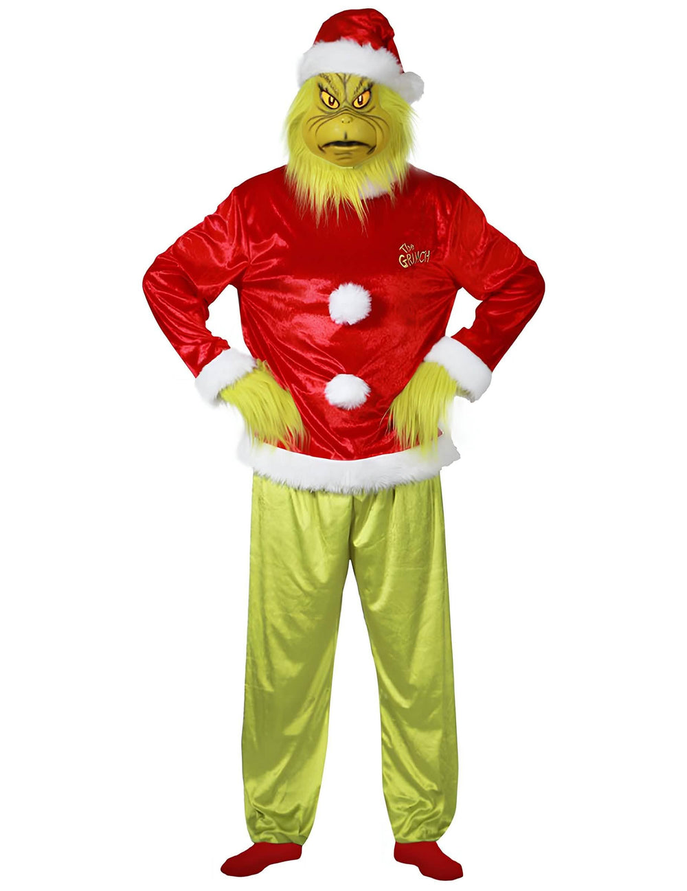 Costume du Grinch du déguisement de couple Grinch™ et Père Noël