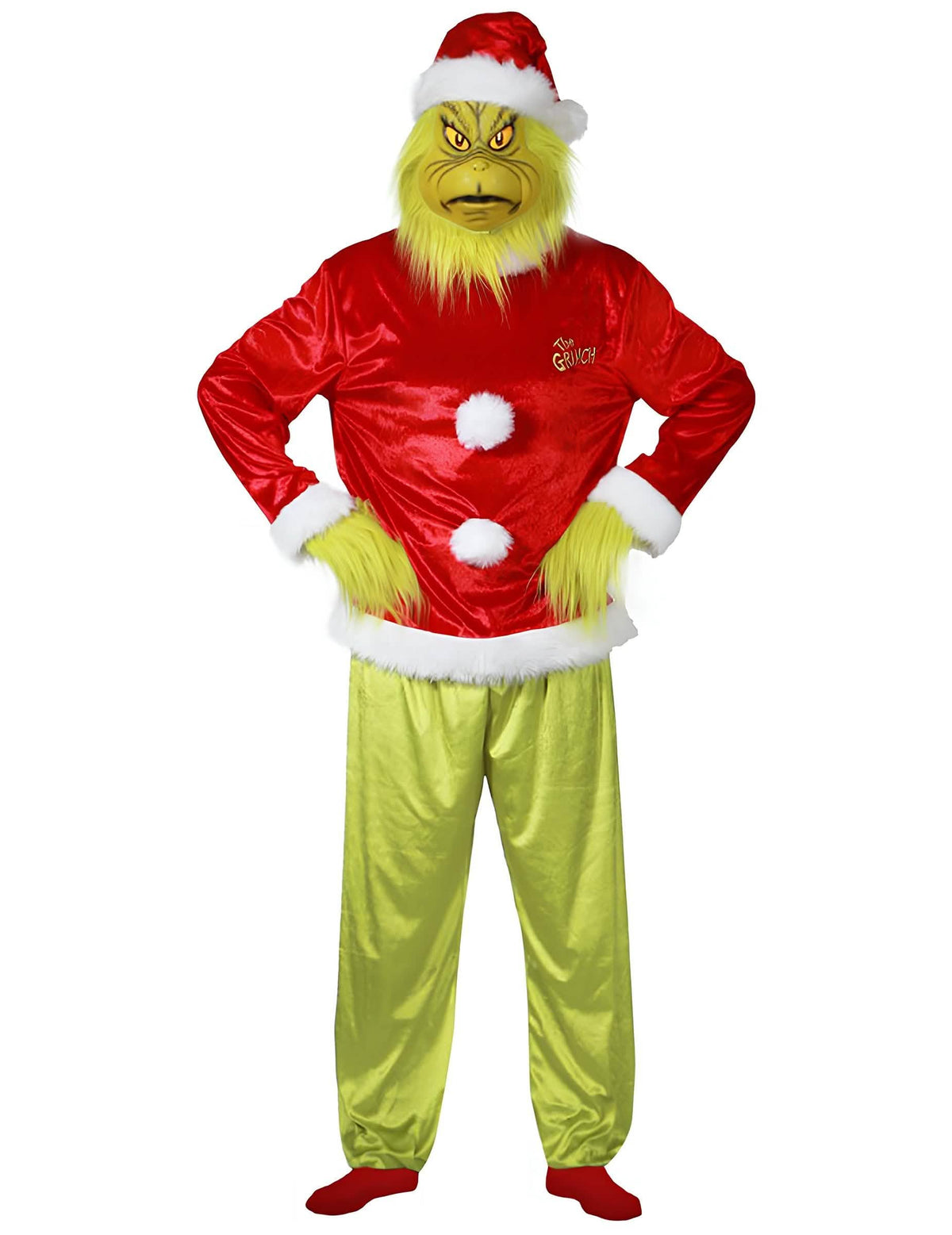 Costume du Grinch du déguisement de couple Grinch™ et Père Noël