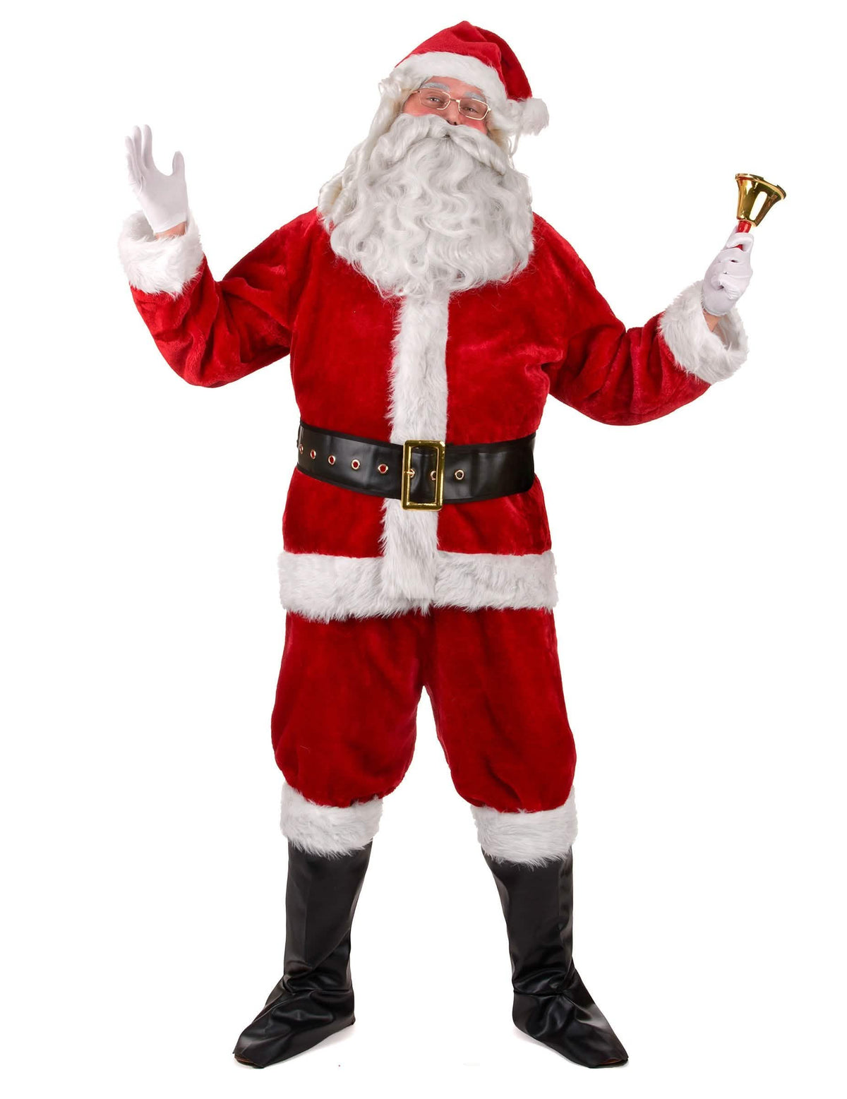 Costume de Père Noël du déguisement de couple Grinch™ et Père Noël