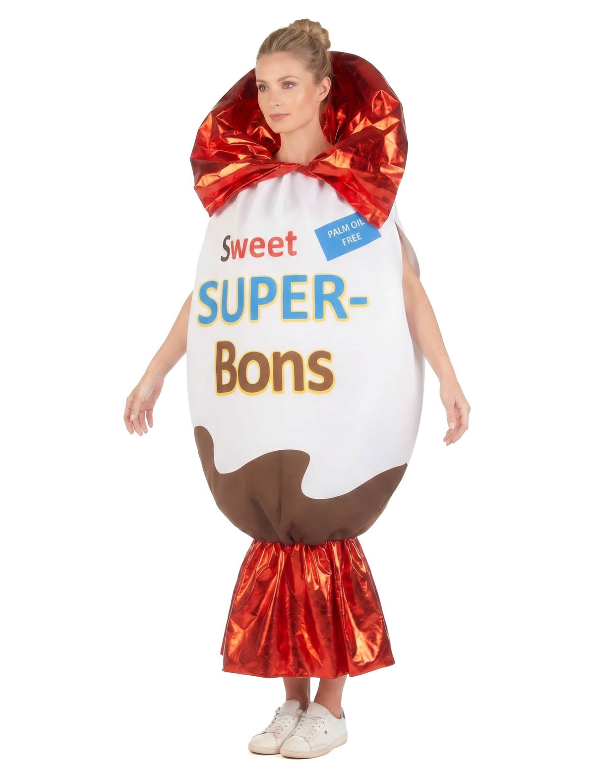 Disfraz de chocolate para adulto 
