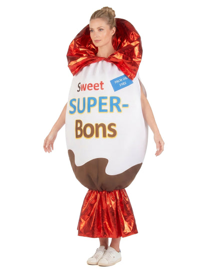 Disfraz de chocolate para adulto