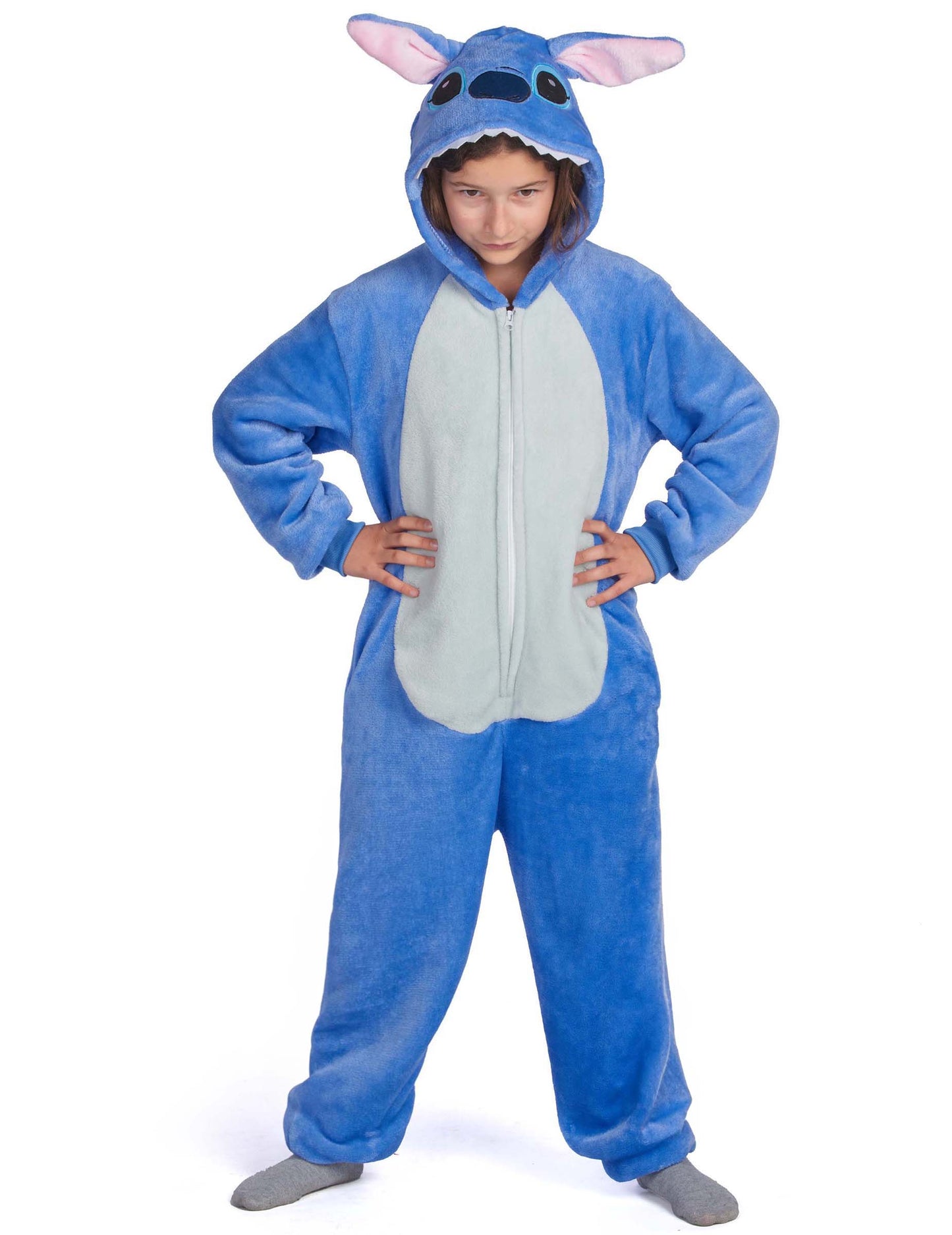Disfraz de extraterrestre azul para niños