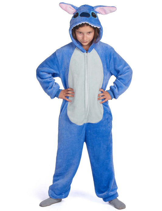 Disfraz de extraterrestre azul para niños