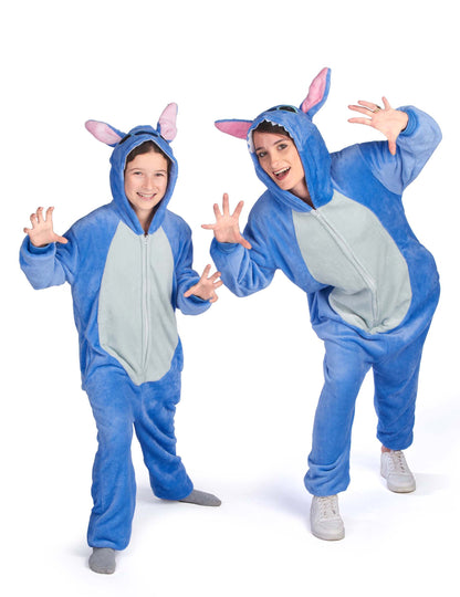 Disfraz de extraterrestre azul para niños