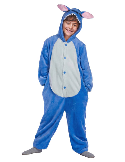 Disfraz de extraterrestre azul para niños