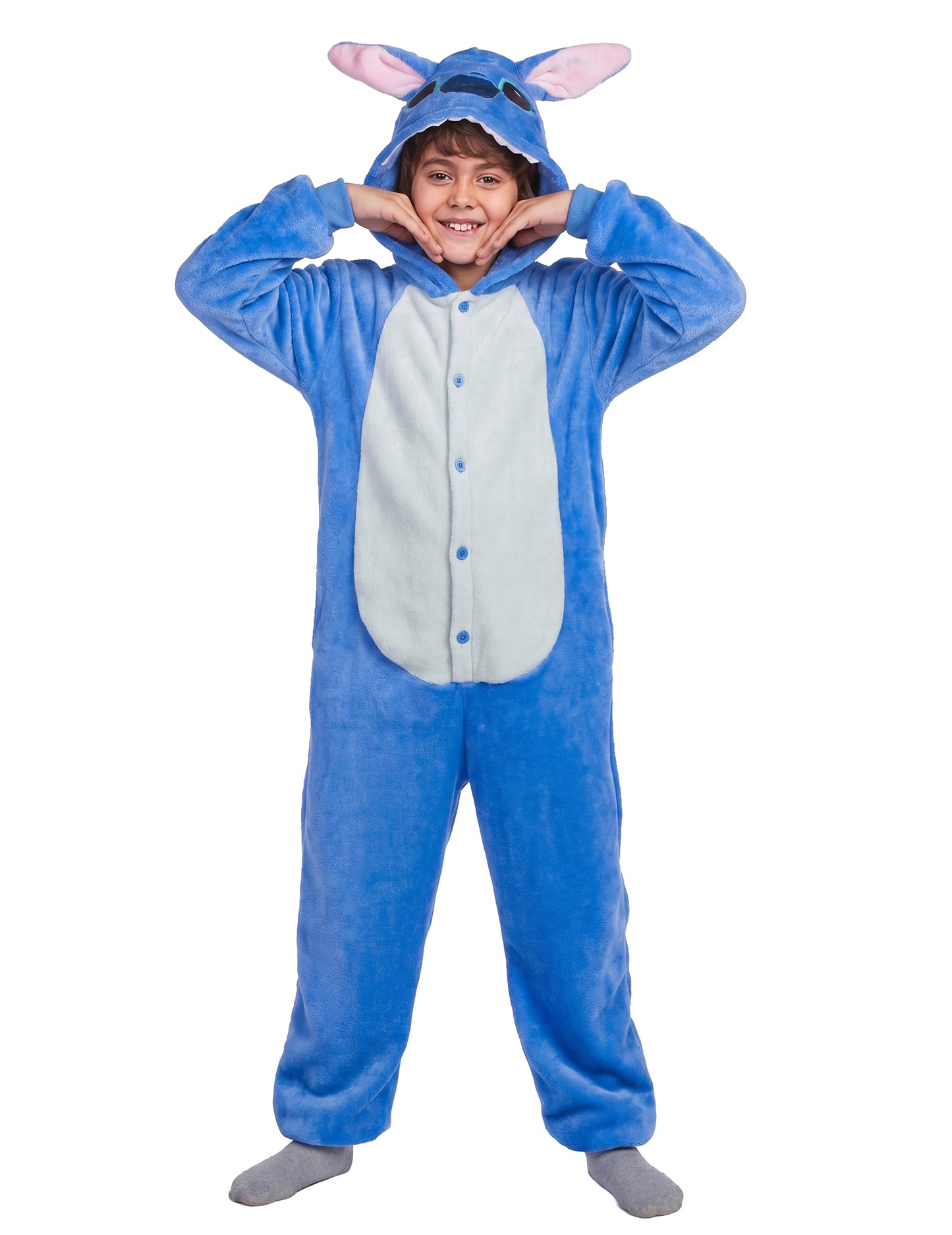 Disfraz de extraterrestre azul para niños