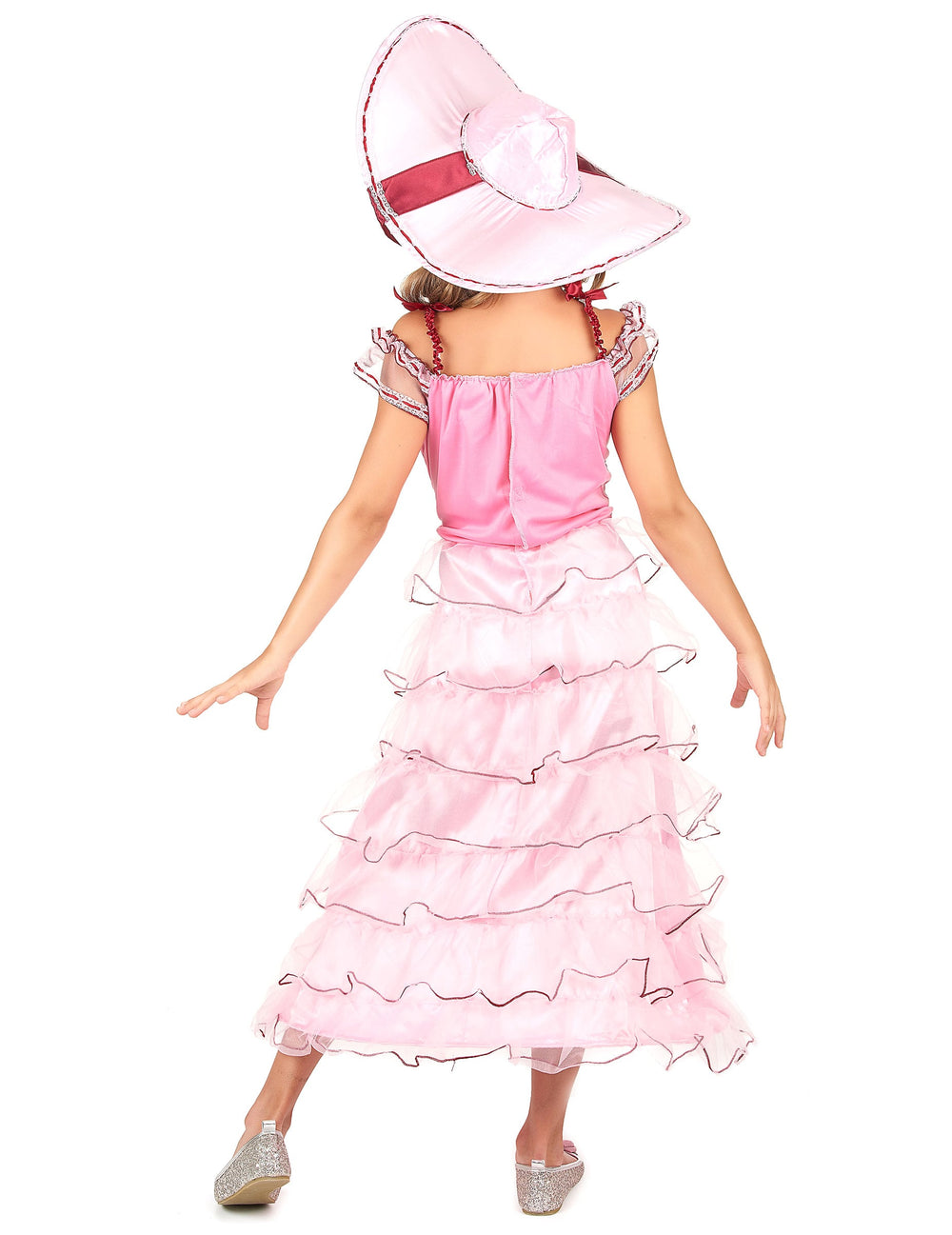 Vue de dos du déguisement de dame du sud