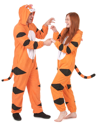 Disfraz de pareja traje de tigre