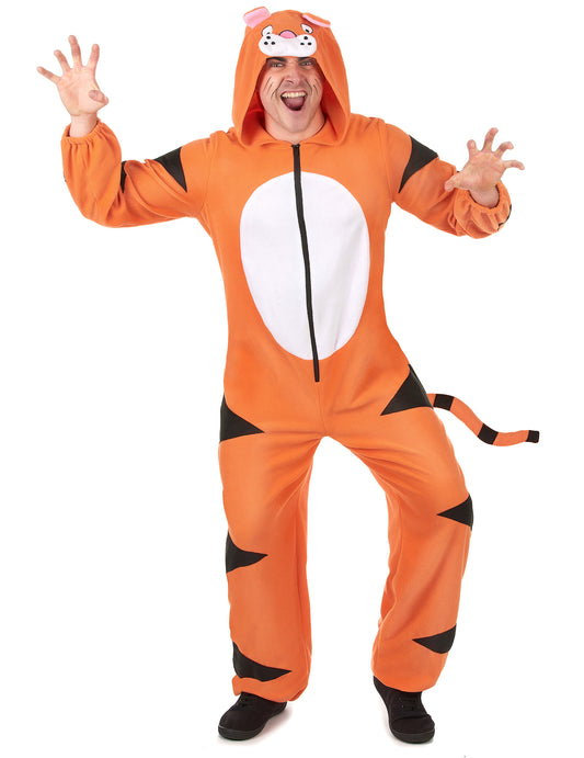 Disfraz de pareja traje de tigre