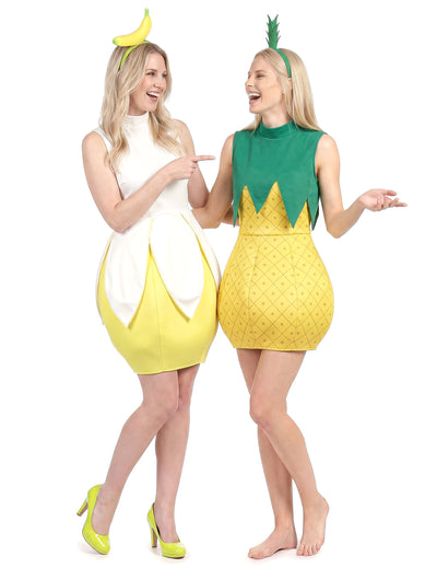 Disfraz de pareja fruta mujer