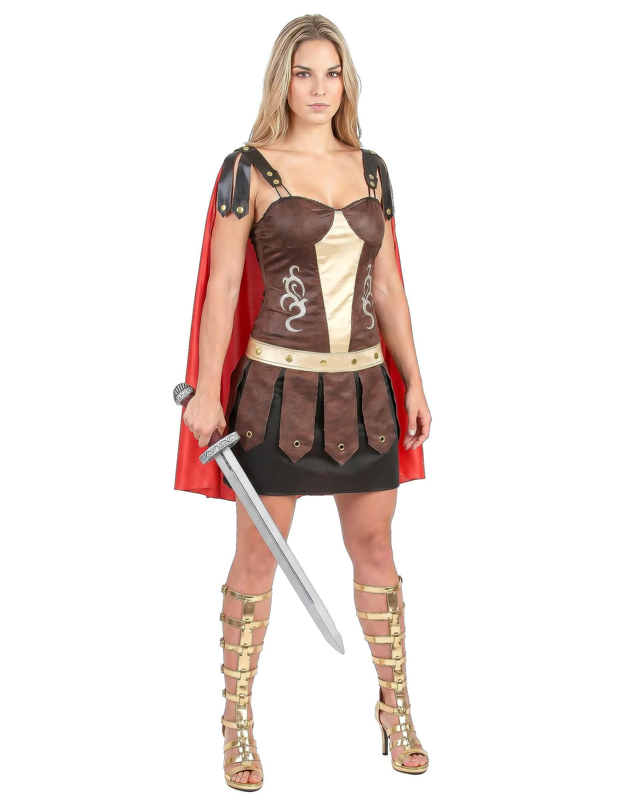 Disfraz de gladiadora romana