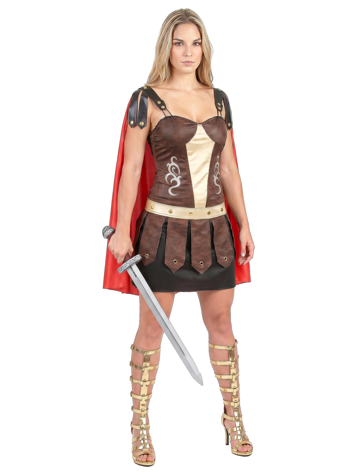 Disfraz de gladiadora romana