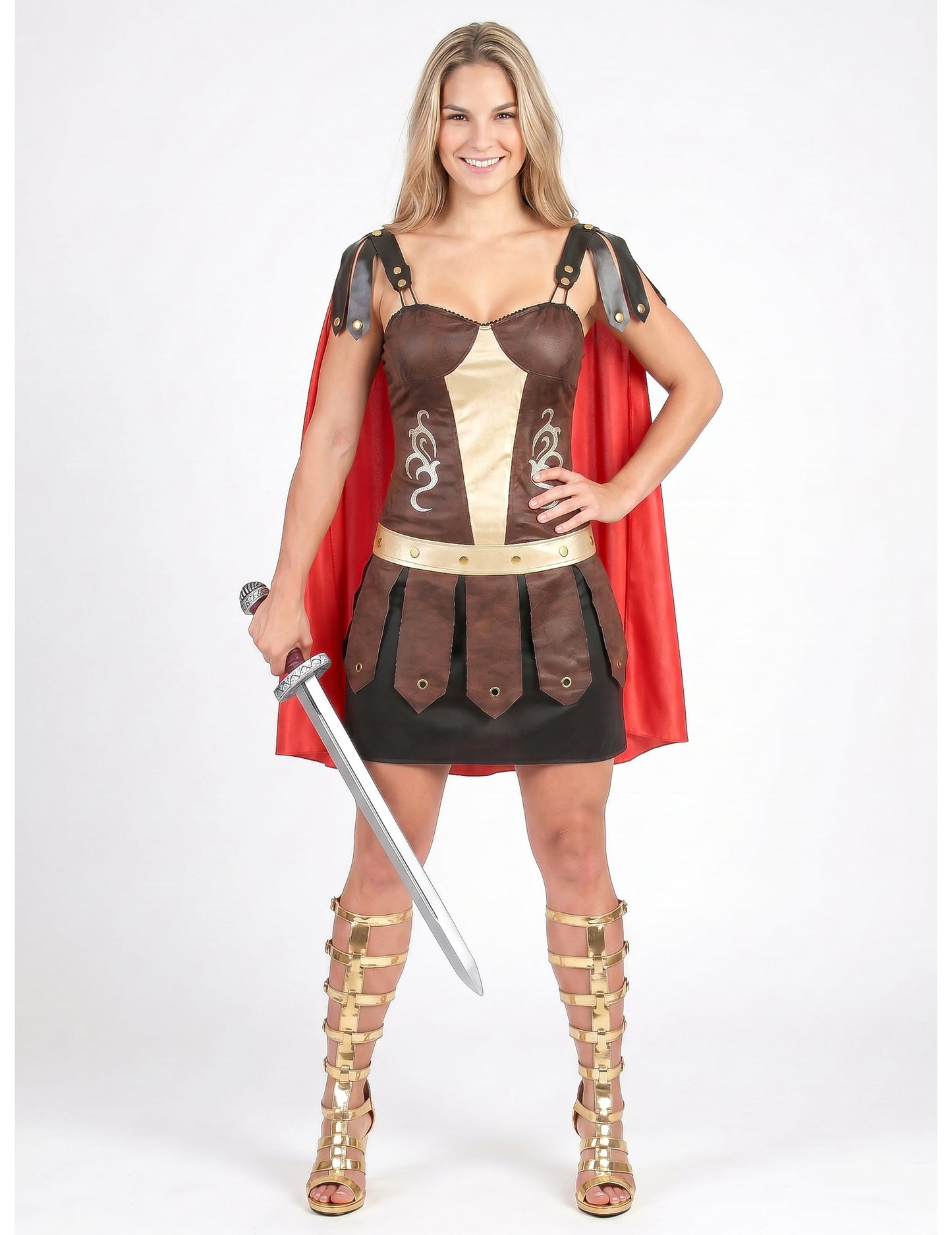 Disfraz de gladiadora romana