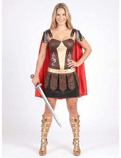 Disfraz de gladiadora romana
